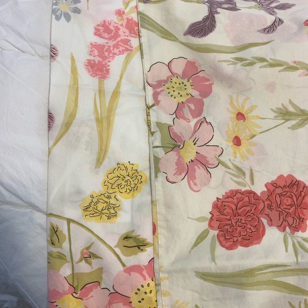 Floral Queen Duvet Cover